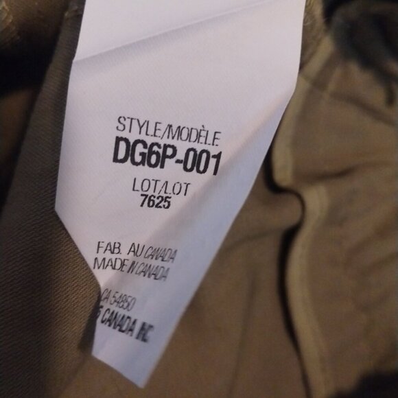 Twenty Wide Leg Pull On Trouser Pants Khaki Elastic Waist Casual Sage Green - Picture 6 of 6